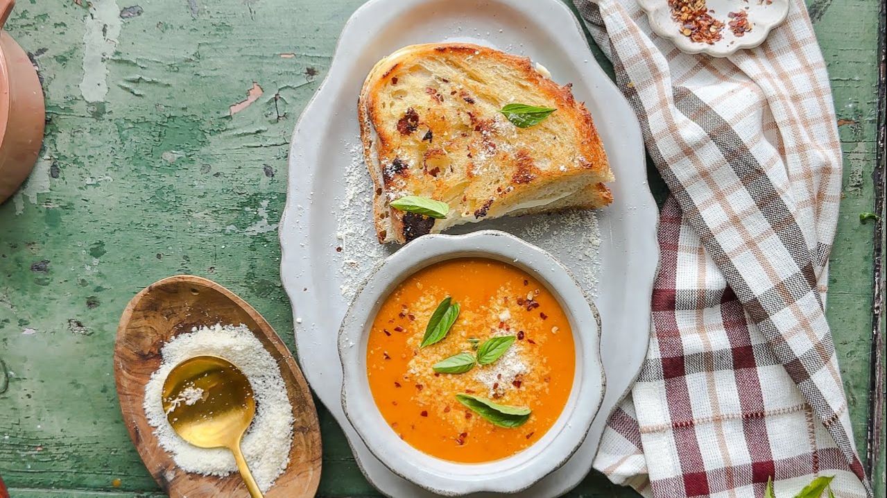 Рецепт простого томатного биск-супа