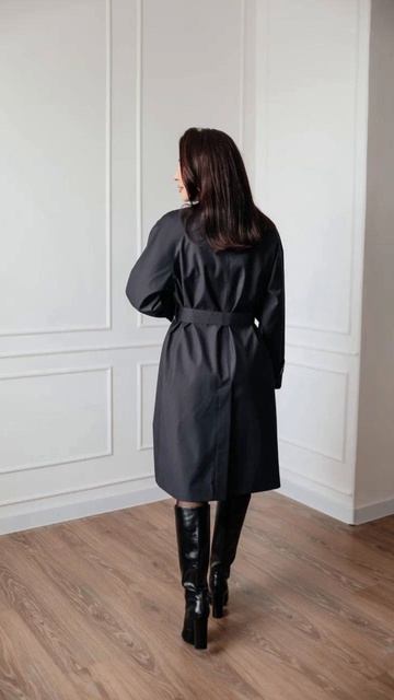 ▫️ Тренч из формодержащего хлопка собственного бренда SNEG•IRI