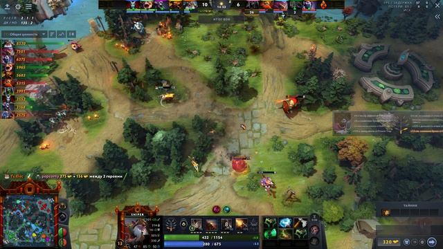 DOTA 2 Titan Strikers VS Night Vision