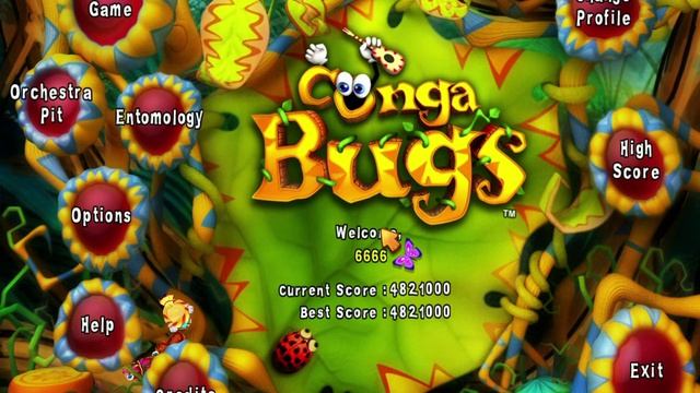 Conga Bugs Ost. Меню.
