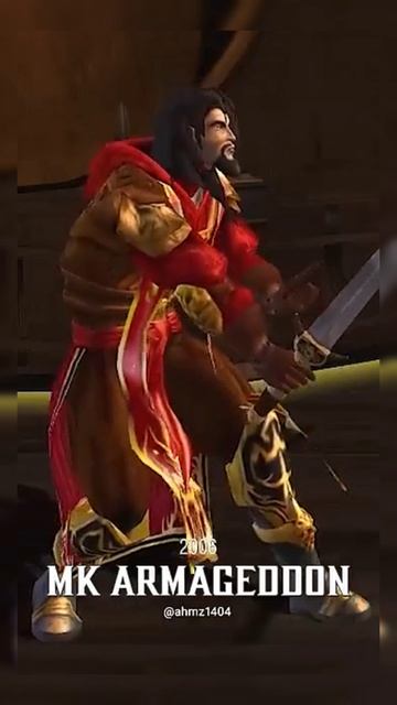 Эволюция Шан Цзуна в играх Мортал Комбат ( Mortal Kombat )