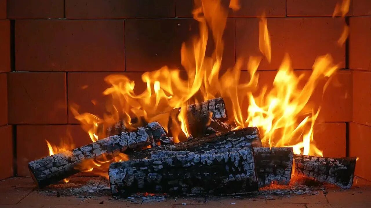 КАМИН | КОСТЕР | РЕЛАКС | РАССЛАБЛЯЮЩИЙ ТРЕСК ДРОВ #релакс #камин #горящийкамин #костер