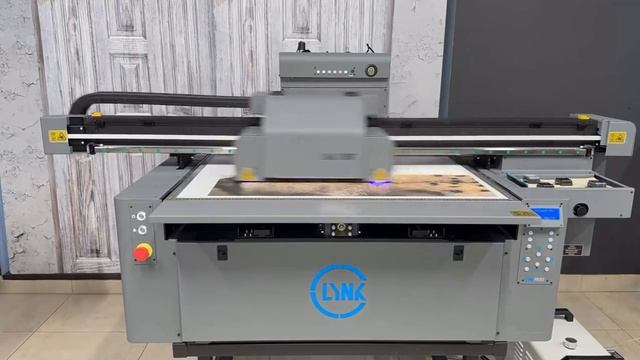 Создание 3D рисунка на УФ принтере LinkPrint FB690E