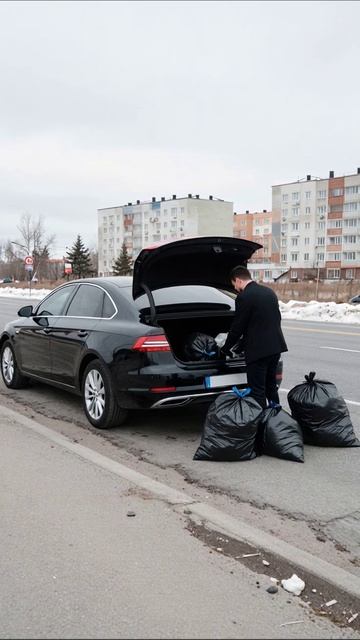 Жизнь в мусоре: призрак утраченных надежд #пессимизм #реальность #бесысходность
