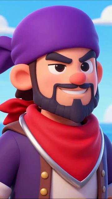 Пиратские приключения: смелый капитан на горизонте #приключения #пират #анимация