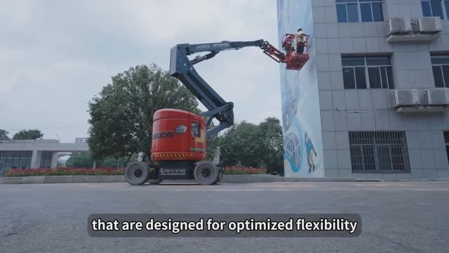 Electric Articulating Boom Lift AB13ERJN (Sinoboom)