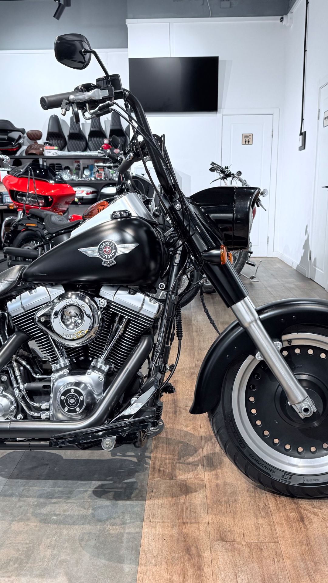 2013 HD Fat Boy ABS Black Denim 33K (VIN *5HD*3071)