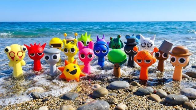 МЫ ДУМАЛИ, ЧТО ПЛЯЖ БЕЗОПАСЕН… ПОКА НЕ ОТКОПАЛИ СПРУНКИ! 🌊😱 SPRUNKI НА ПЛЯЖЕ В РЕАЛЬНОЙ ЖИЗНИ