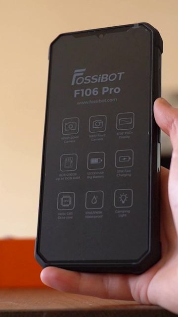 Говорят это смартфон с самым ярким фонариком — проверим? #распаковка #чтовнутри #fossibot #посылка