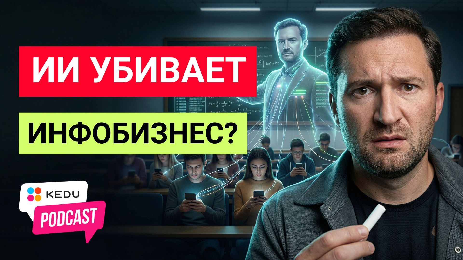 AI убьет инфобизнес? Правда о будущем вашего дохода #kedu #программа #образование