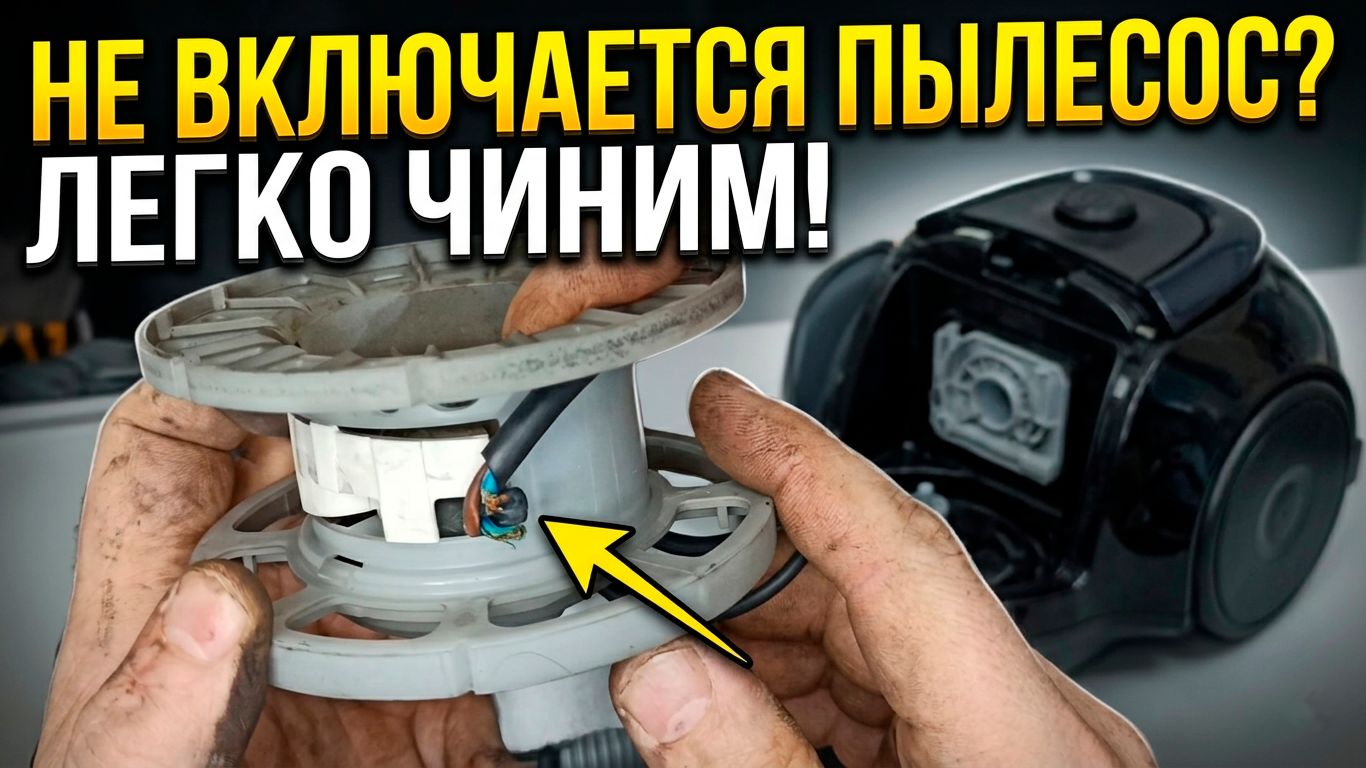 Ремонт пылесоса Samsung SC18M2150SG | Восстановление катушки