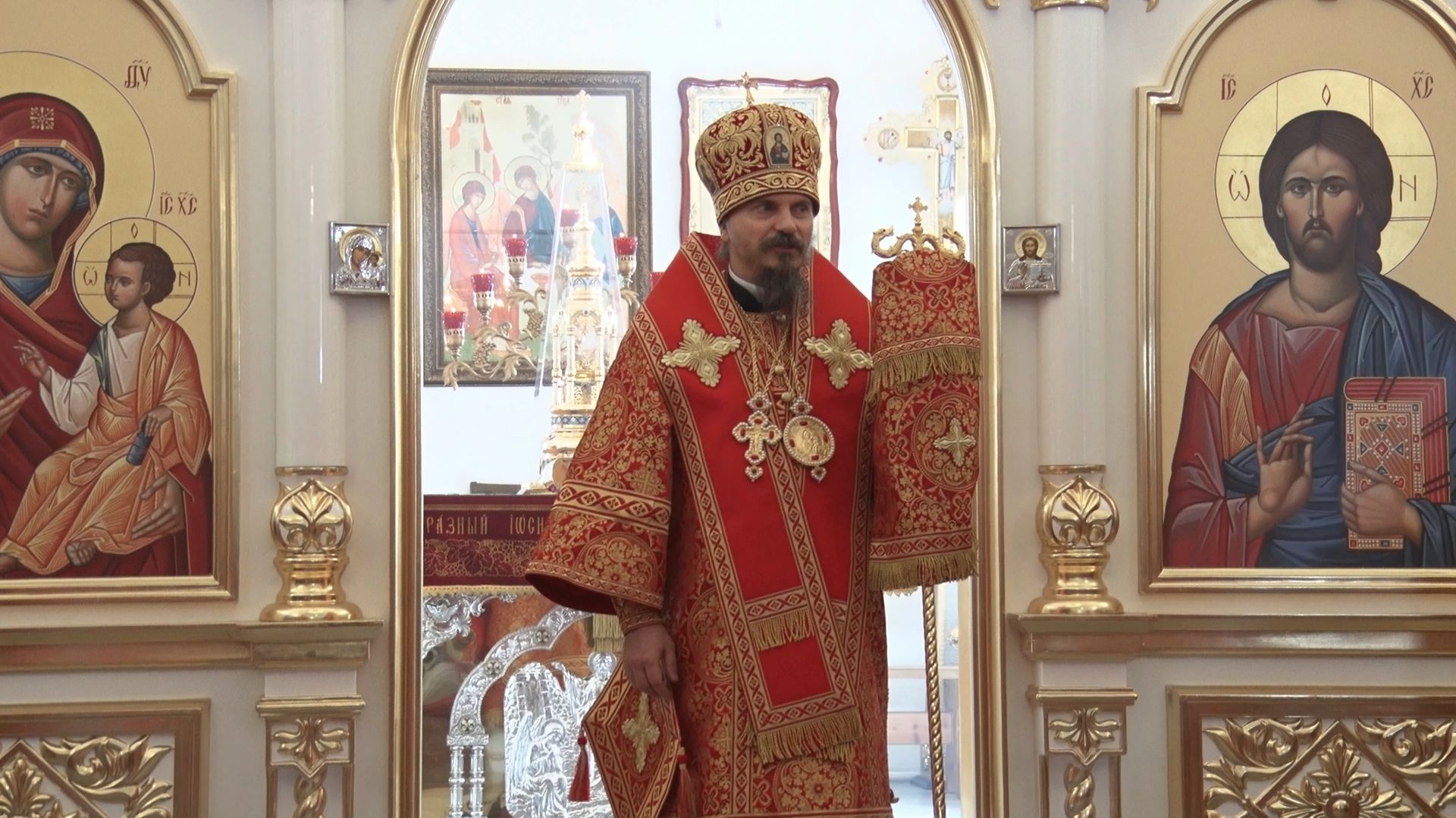 Пасхальная литургия в Храме Вознесения Господня. ТК «Первый Советский»