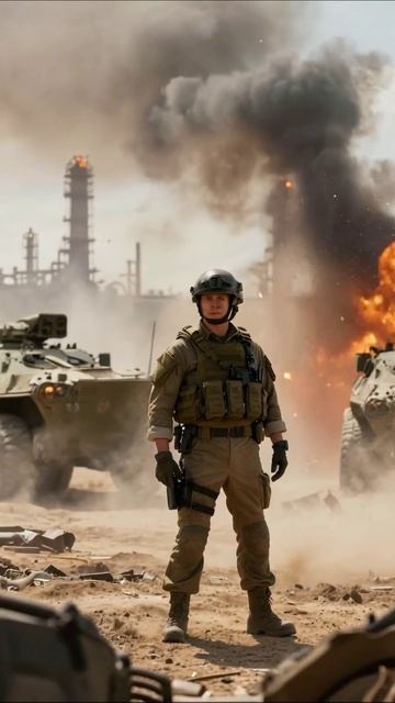 Мир в огне: последний солдат на поле боя #война #печаль #потери