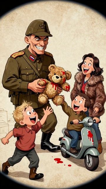 Счастье под маской ужаса #жестокаяреальность #потерянныемечты #грустныймир