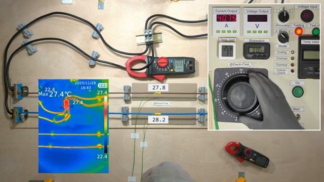6mm кабель нагрузка токами 30А 40А 50А 100А