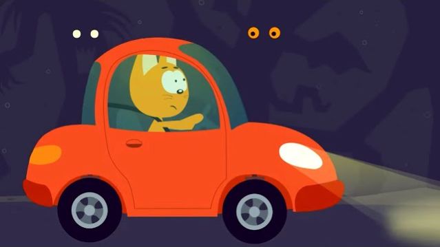 🍿 Котенок и волшебный гараж 🚜 – Пещера – Мультфильм для детей про машинки