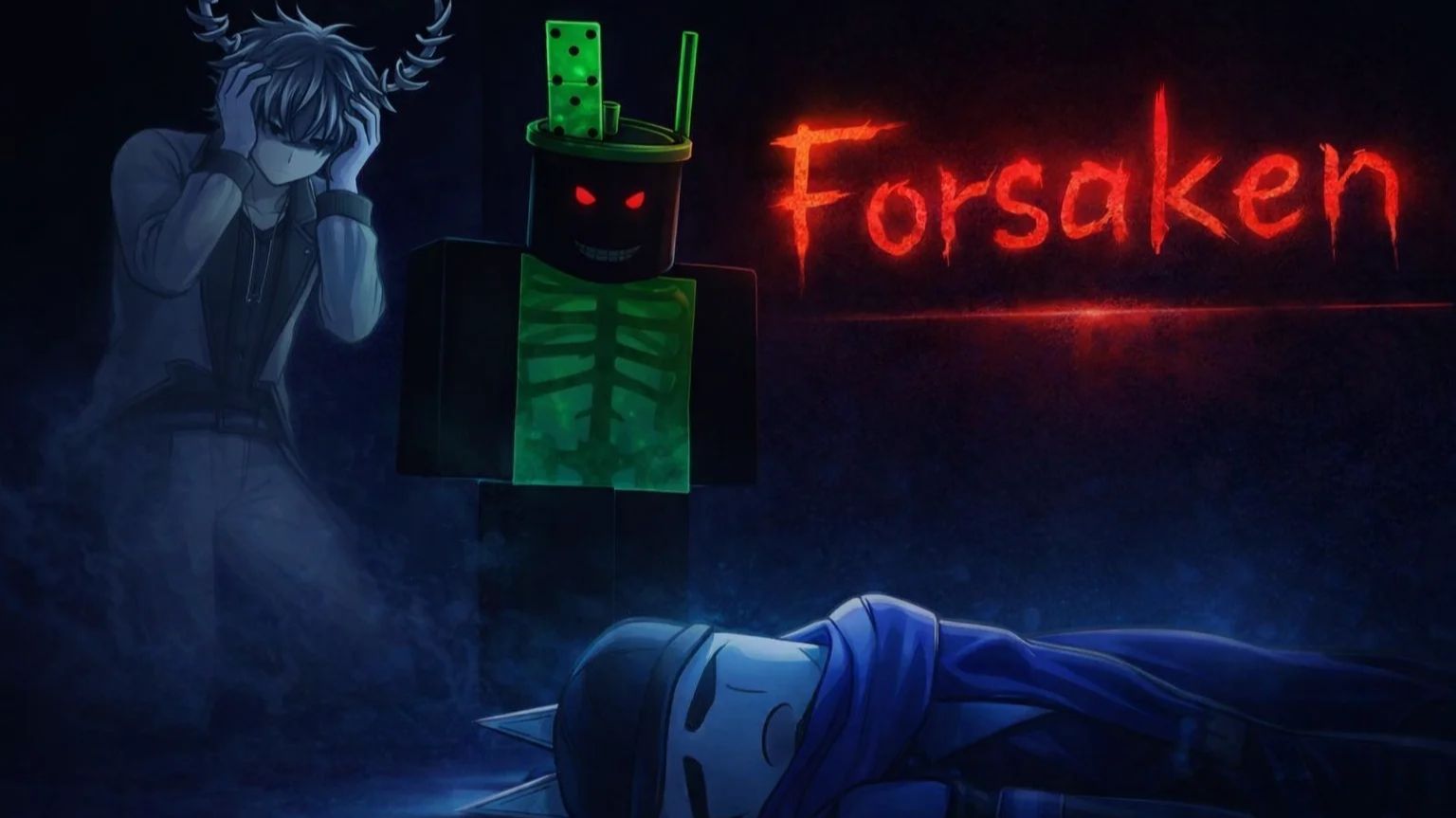 !Я еле сбежал от убийцы в Forsaken Roblox | 1 часть!?