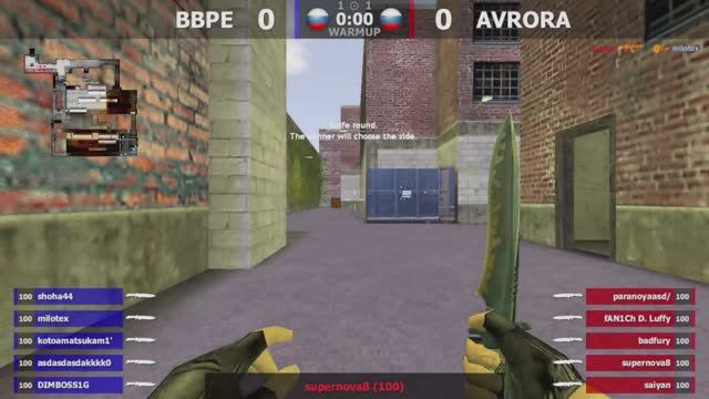 AVRORA -vs- BBPE | 3 карта | Финал | MONEY CUP #5 | @kn1feTV