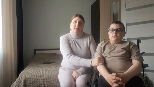 Видеоблагодарность мамы Серёжи Проскурдина
