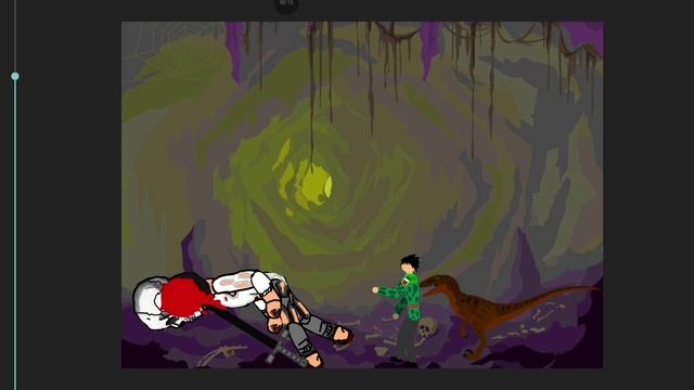 русский солдат в мире динозаврами часть 5