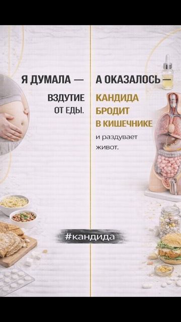 Лечишь симптомы, а это скрытая Кандида. Хочешь разобраться? Запишись по ссылке в шапке👆