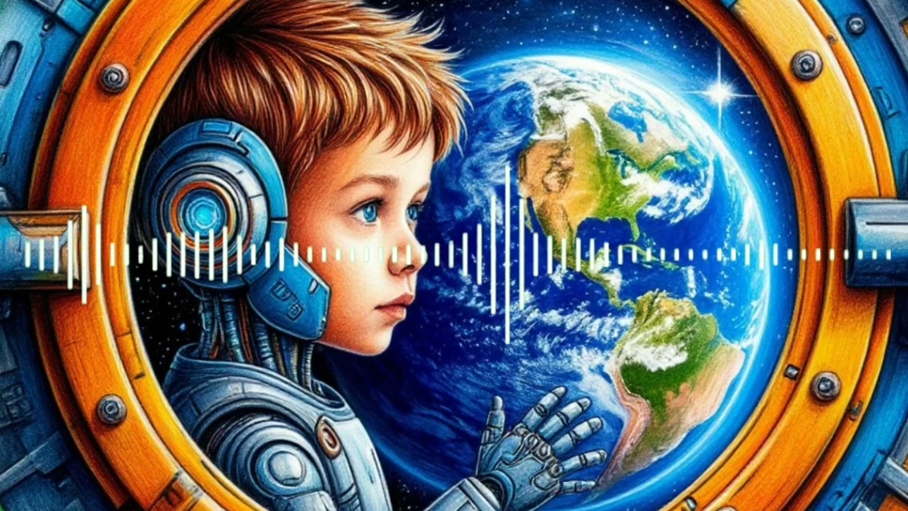 Земля в иллюминаторе / AI Cover (Drill 'n' Bass)