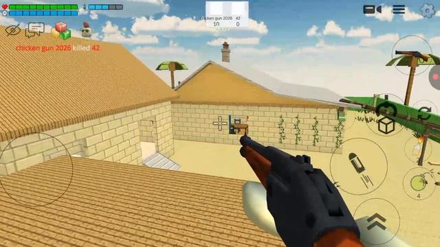 Я играл с новичком Chicken Gun и он если что не нуб!