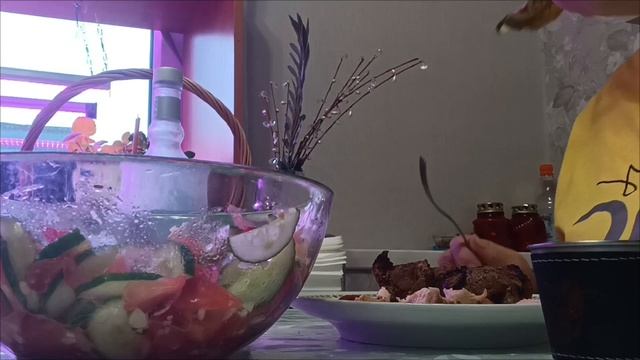 14.04.26. Жарим шашлык. Вкусный ужин в день Пасхи.