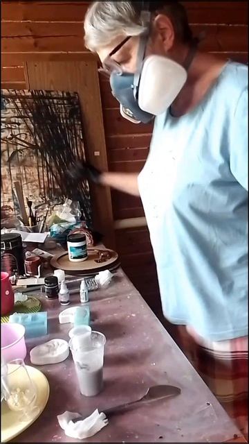 Радостный момент творчества.