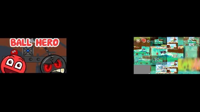 Ball Hero = Red Ball 5 - Full Game Walkthrough - All Levels - Android Gameplay Scan + Sparta Pulse B