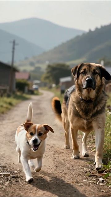 Друзья на природе: радость и веселье собак #собаки #приключения #друзья