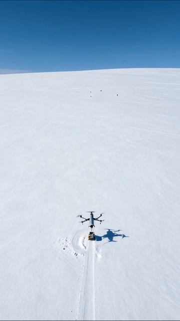 Дрон в снежной пустыне: исследования в Антарктиде #дрон #исследования #Антарктида