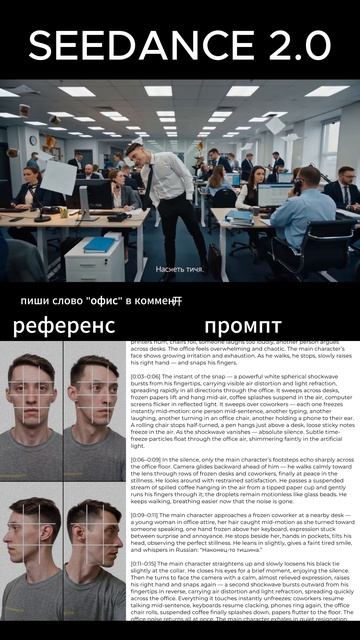 Еще один пример генерации видео в новой модели Seedance 2.0 со своим персонажем.