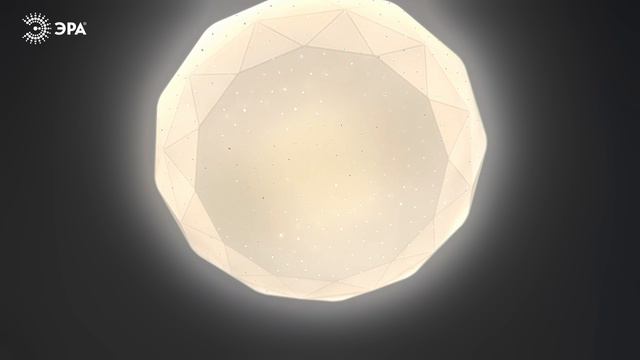 Светильник потолочный светодиодный ЭРА Классик без ДУ SPB-6 Slim Sparkle