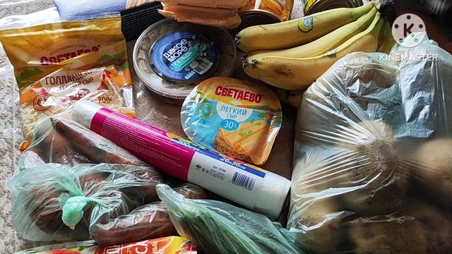 Закупка продуктов апрель. Чижик, Пятерочка, Рынок