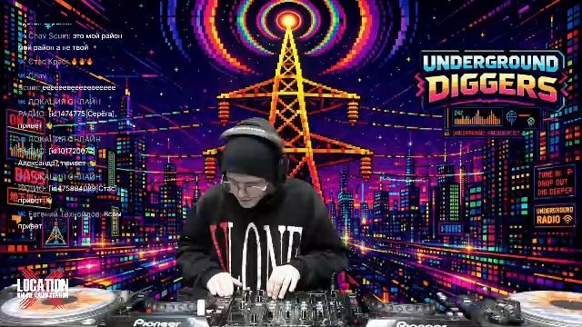 UNDEGROUND DIGGERS 14.04.26 On Location Online Radio