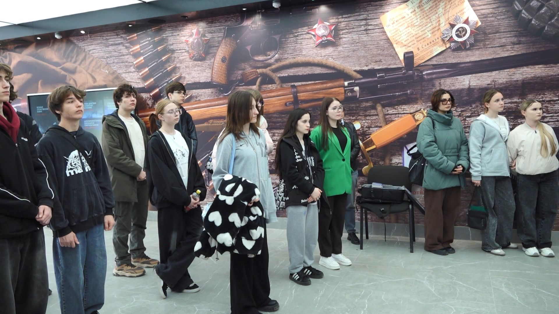 Патриотическое воспитание в интерактивном зале Анапы