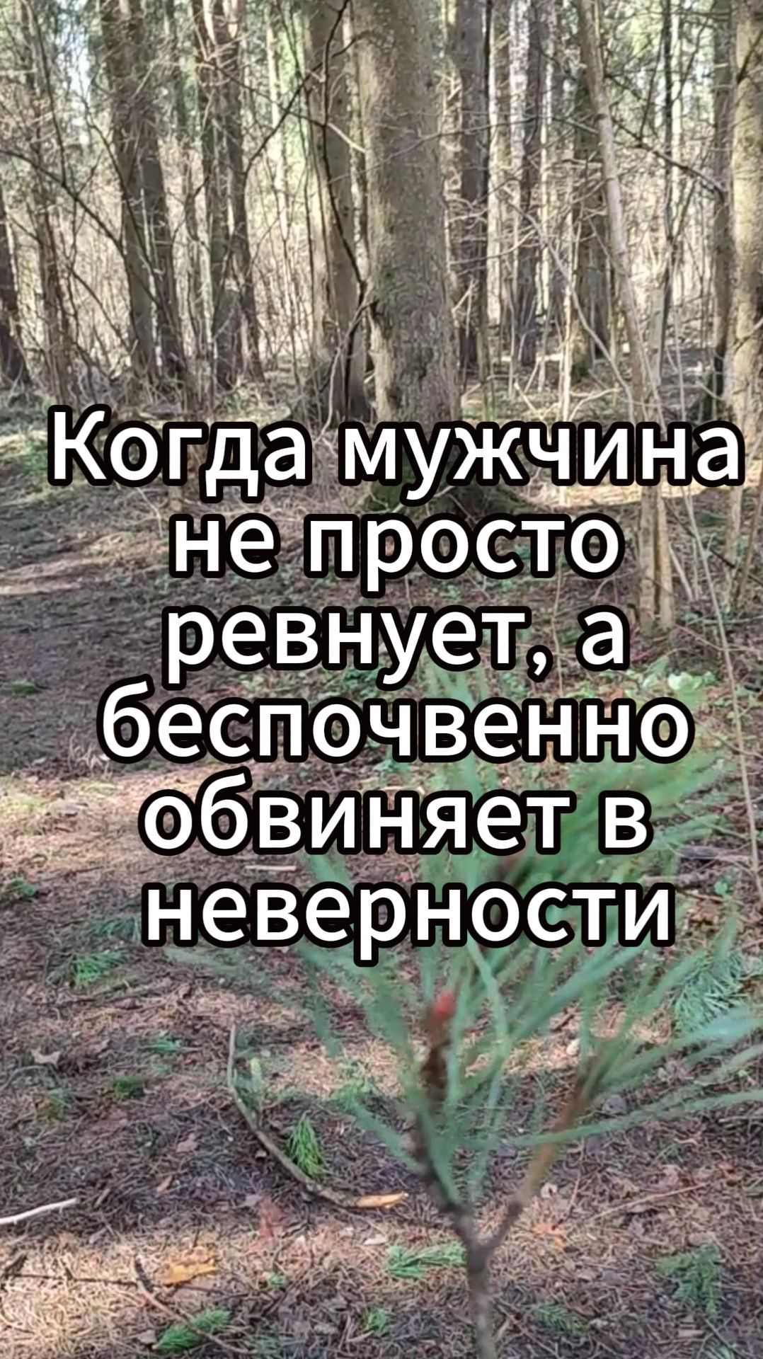 Когда мужчина не просто ревнует, а беспочвенно обвиняет в неверности