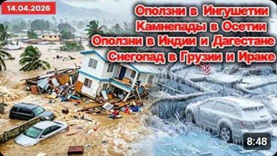 Сегодня новости❗ Оползни в Ингушетии и Дагестане❗ Градовый шторм в Сочи❗ Снегопад в Грузии и Ираке❗