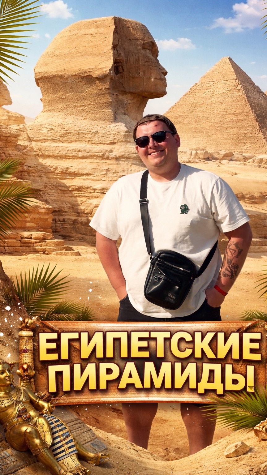 Моё путешествие 🗺️ к пирамидам
