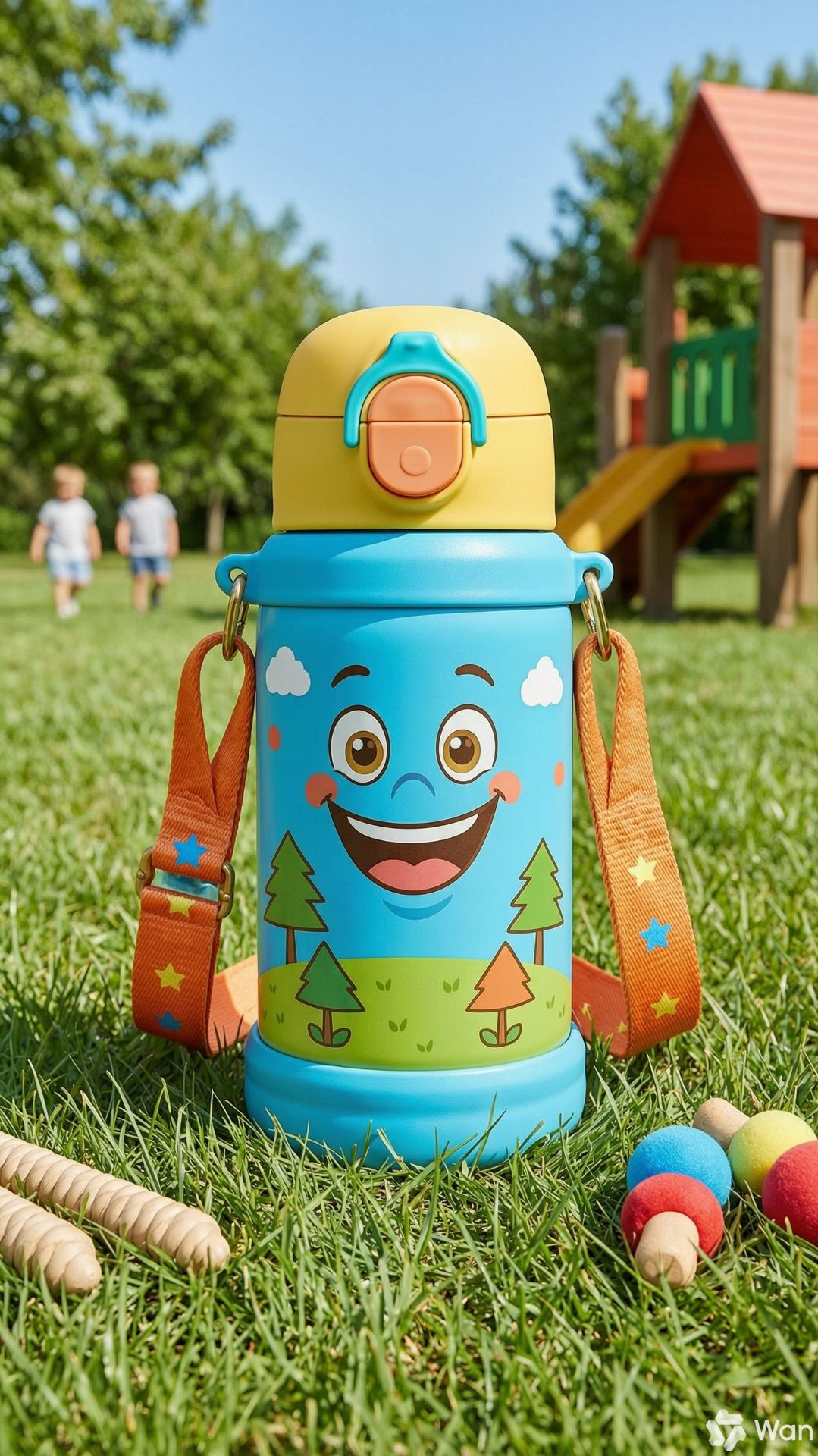 Оригинальный детский портативный термос - надежный спутник для активных малышей