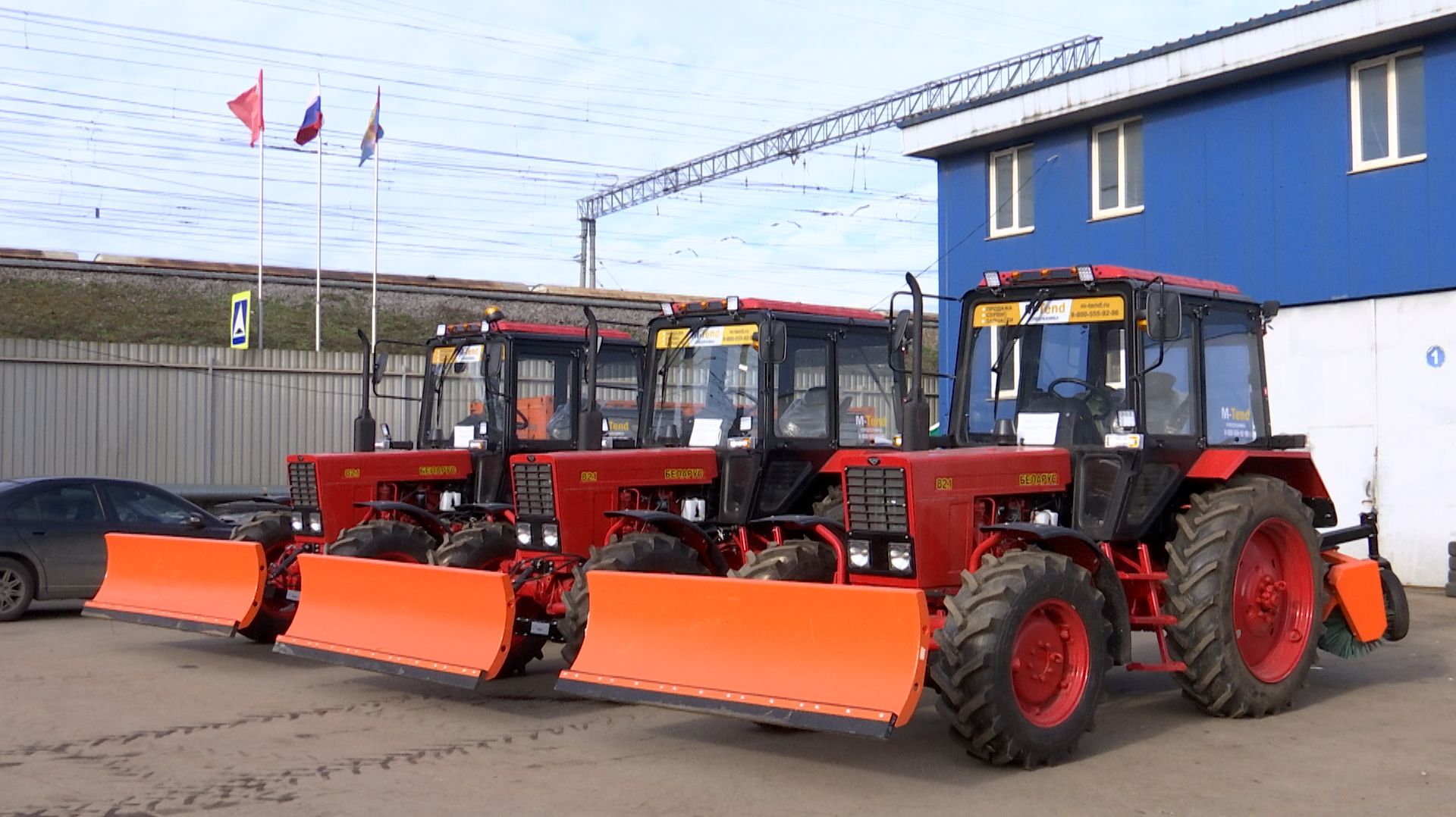 Новая спецтехника для чистоты города