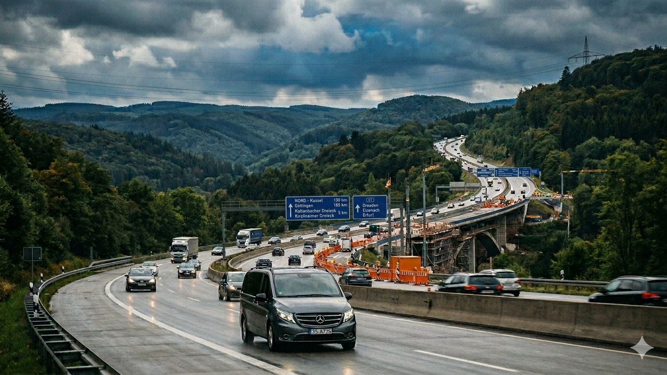 🇩🇪 Трасса А7: Великий поход на Север через гессенские горы и вороний грай!
