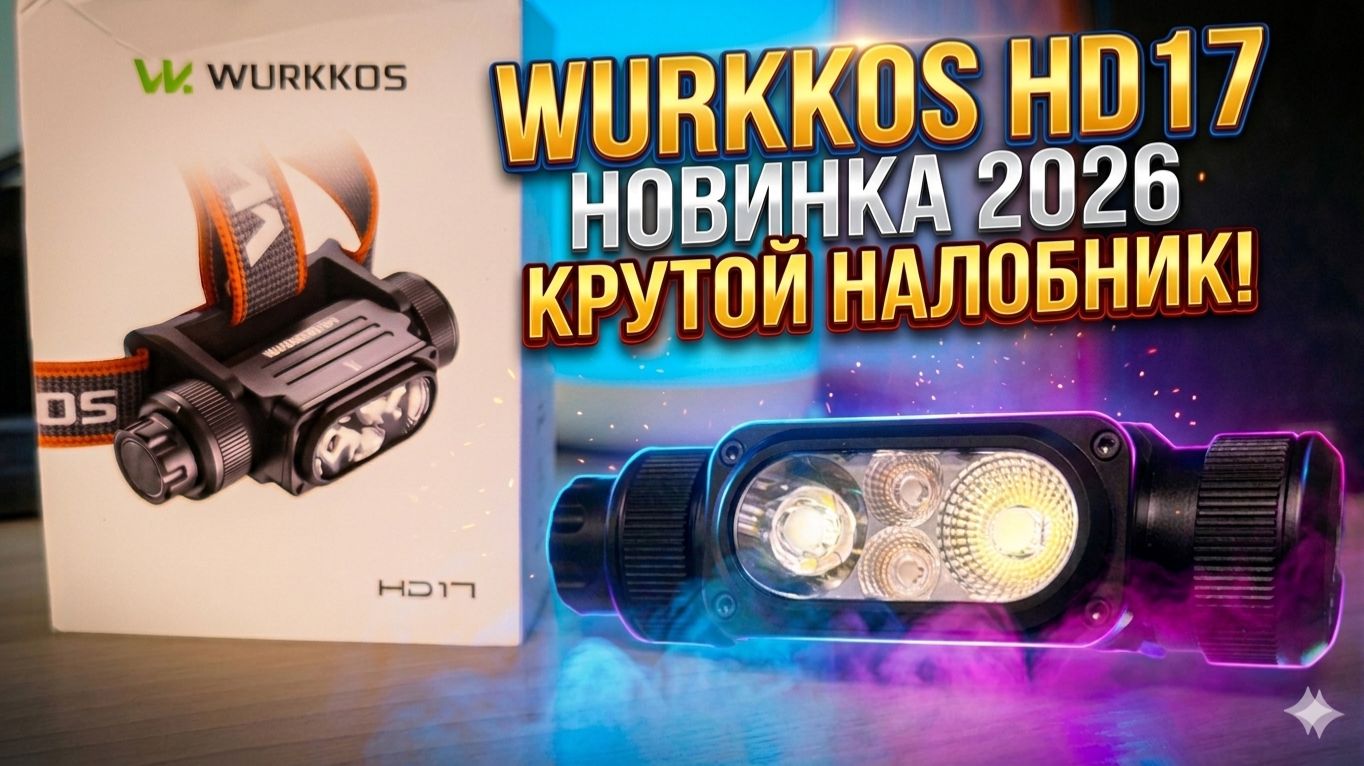Хватит переплачивать! Нашел МОЩНЫЙ И УНИВЕРСАЛЬНЫЙ за копейки: обзор Wurkkos HD17