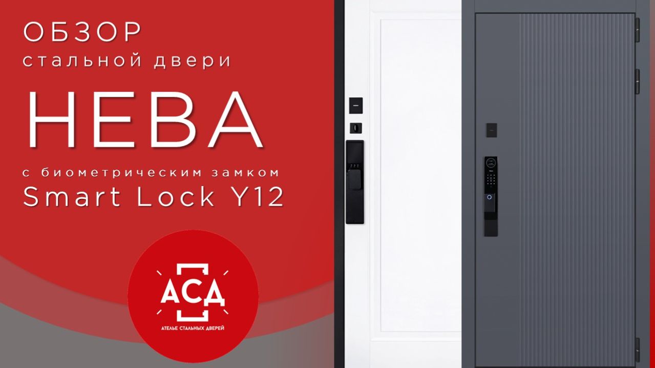 Нева с биометрическим замком Smart Lock Y12
