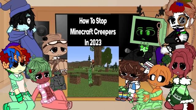 Dandy’s World Reacts To AJTHEBOLD + SCARY MINECRAFT MOBS + HamoodeG & INCENDIUS {First Gacha Video!}