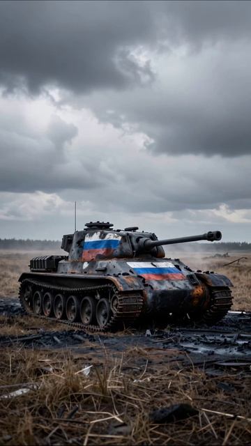 Потерянная надежда: тишина после шторма #война #танк #разруха