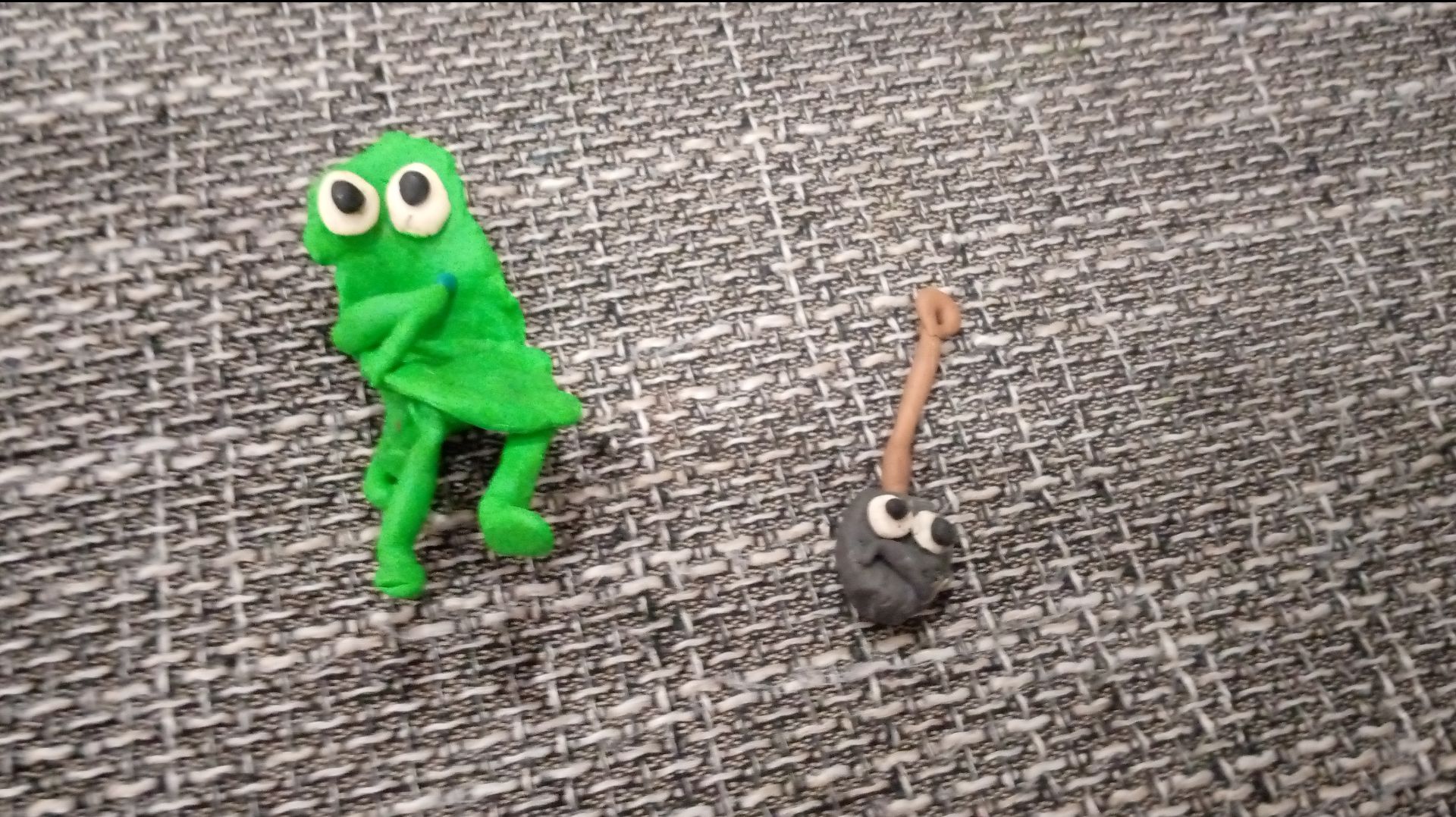 Леплю киркаркура и агарини лаполини