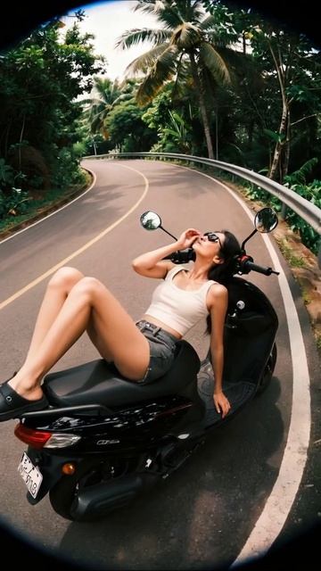 Летние приключения на скутере #скутер #пляжныйотдых #лето