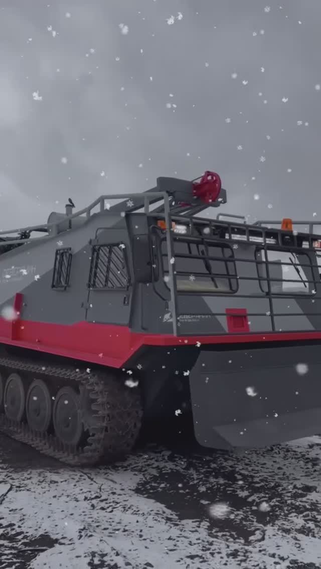 ТГВ-7 «СЕВЕРЯНИН» с УРБ и гидравлическим отвалом